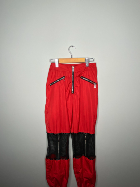 Streetwear Red Pants